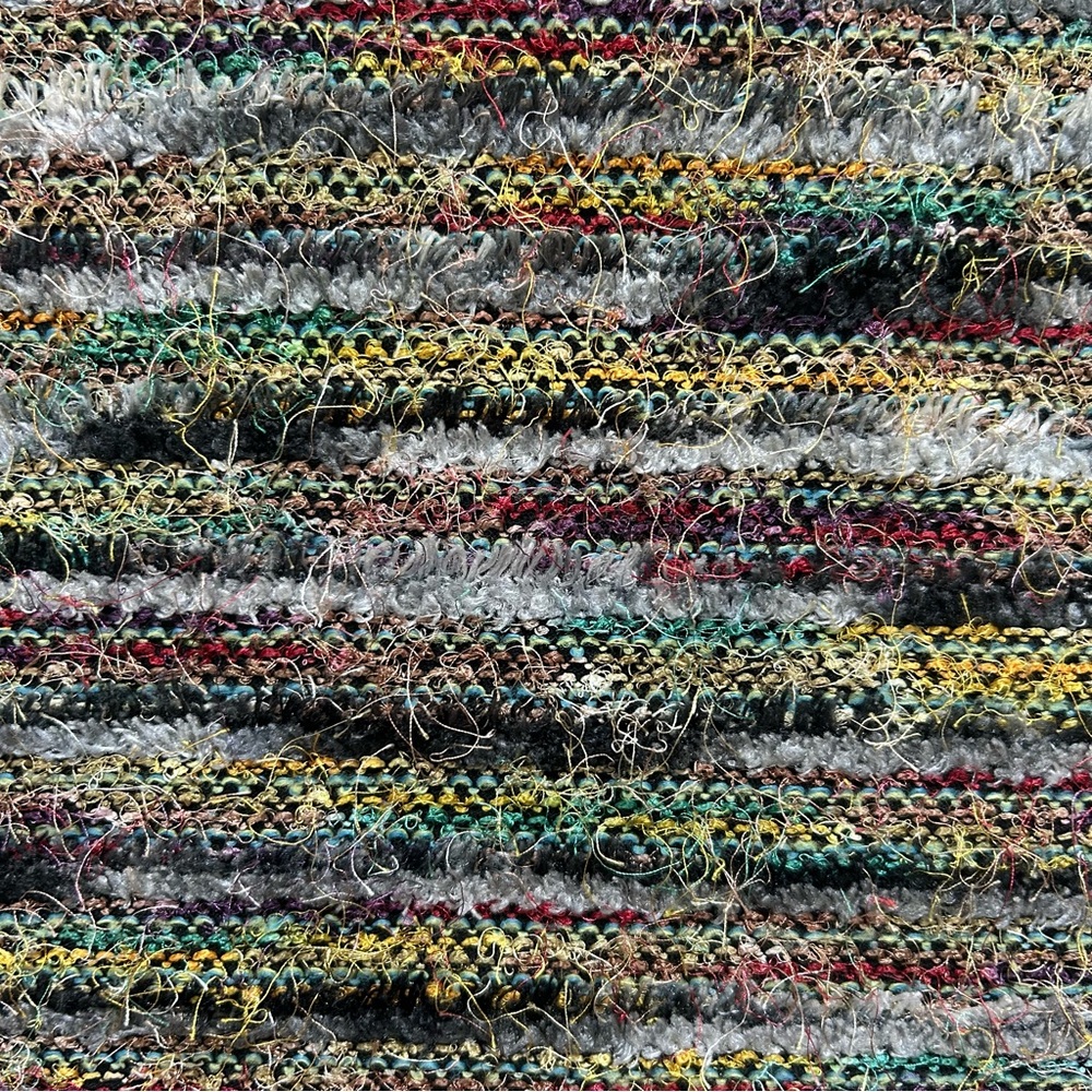 VTG 90s Multi Color Textured Sweater - Picture 8 of 11